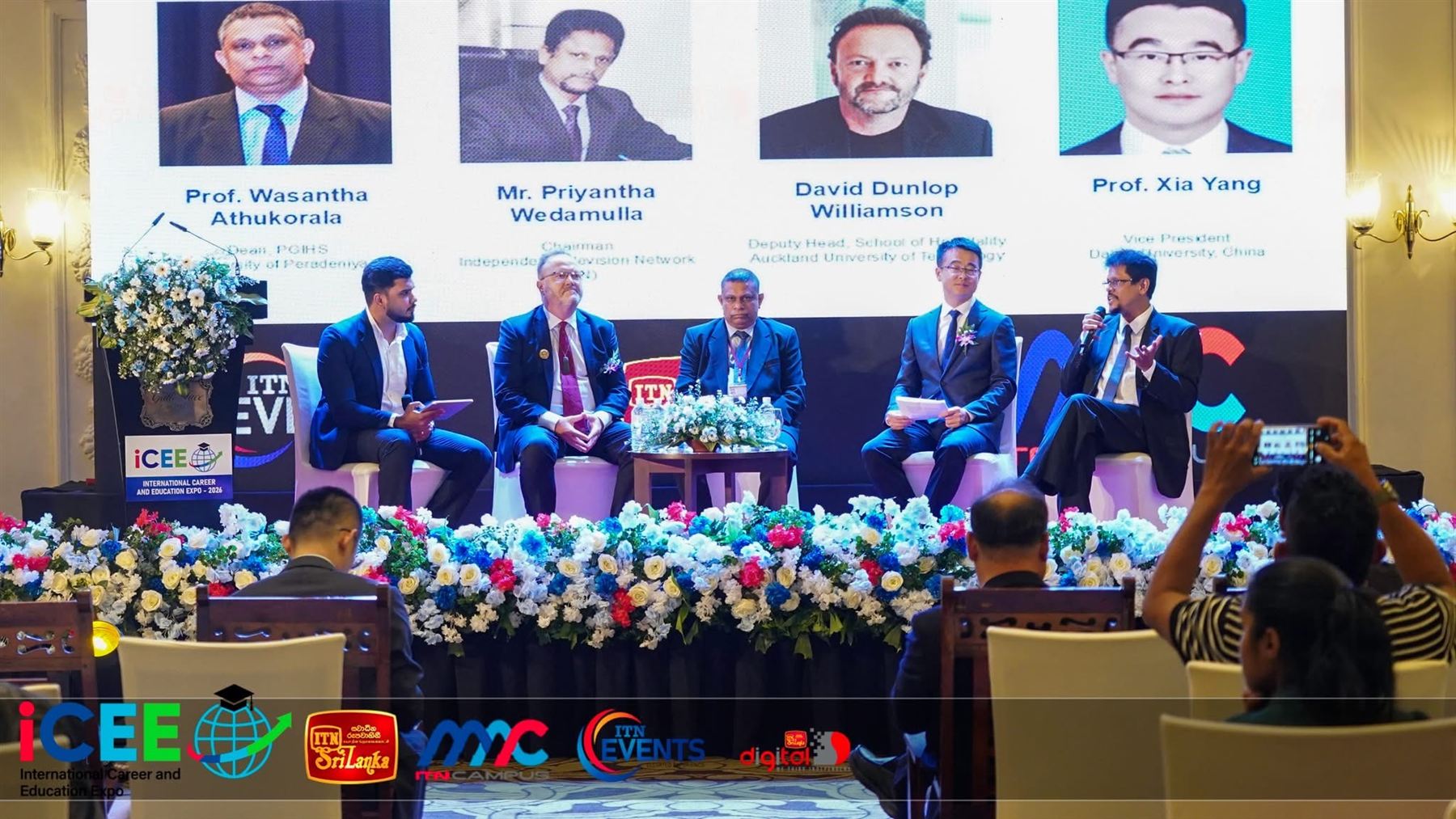 International Education and Research Dialogue panel at ICEE 2026