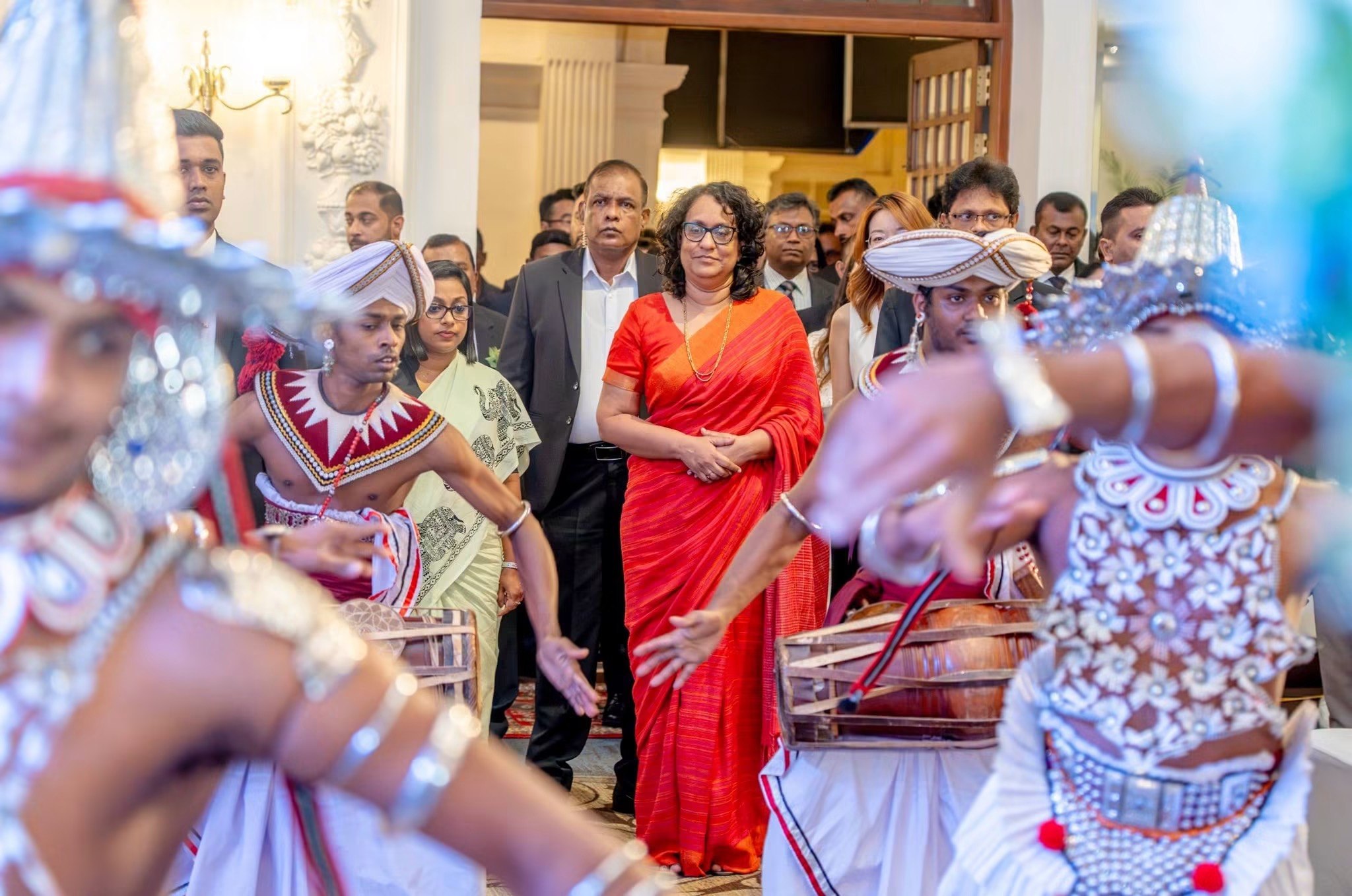 The Chief Guest arrives to a traditional Kandyan dance welcome at ICEE 2026